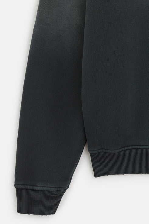 RIPPED RELAXED CREWNECK SWEATER